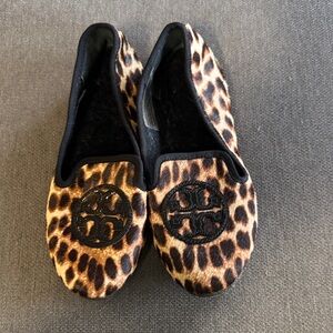 Tory Burch Animal Print Loafers/Slippers